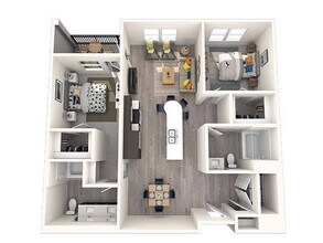 B1 - Premium 1-218 floor plan